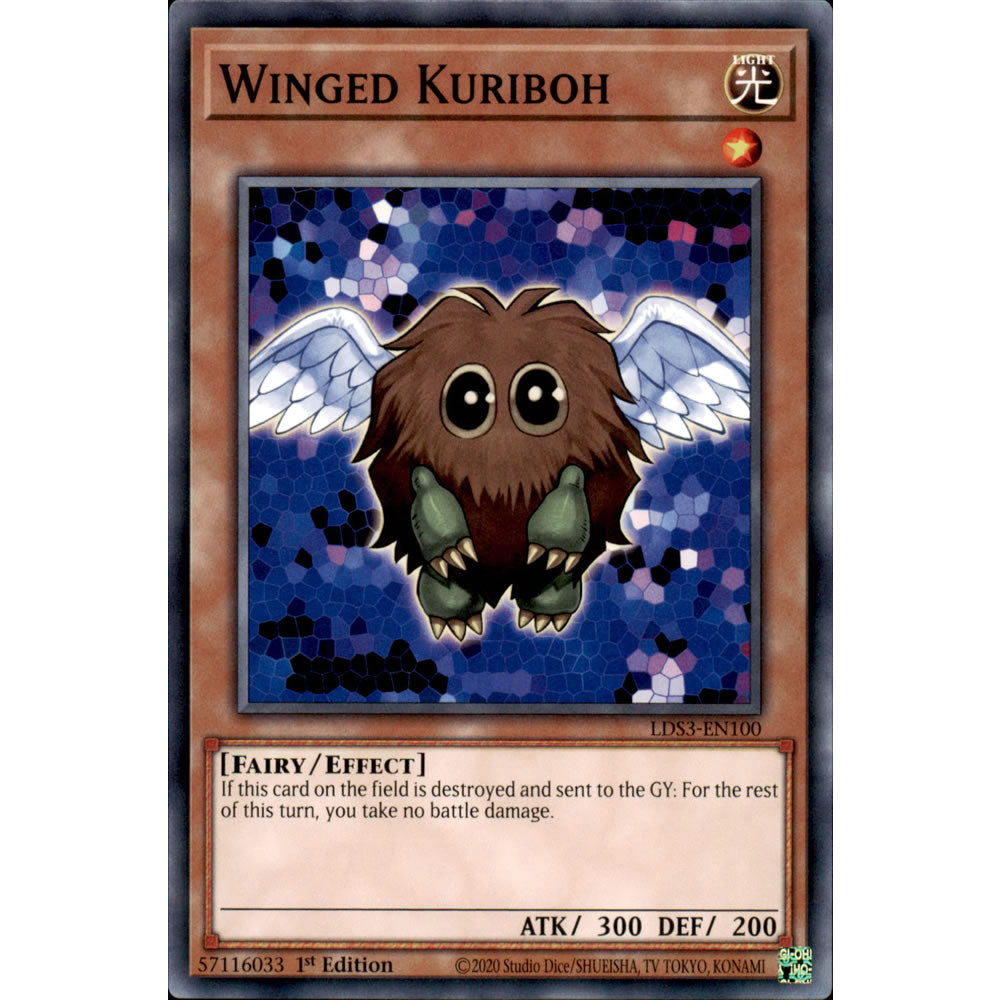 Winged Kuriboh LDS3-EN100 Yu-Gi-Oh! Card from the Legendary Duelists: Season 3 Set