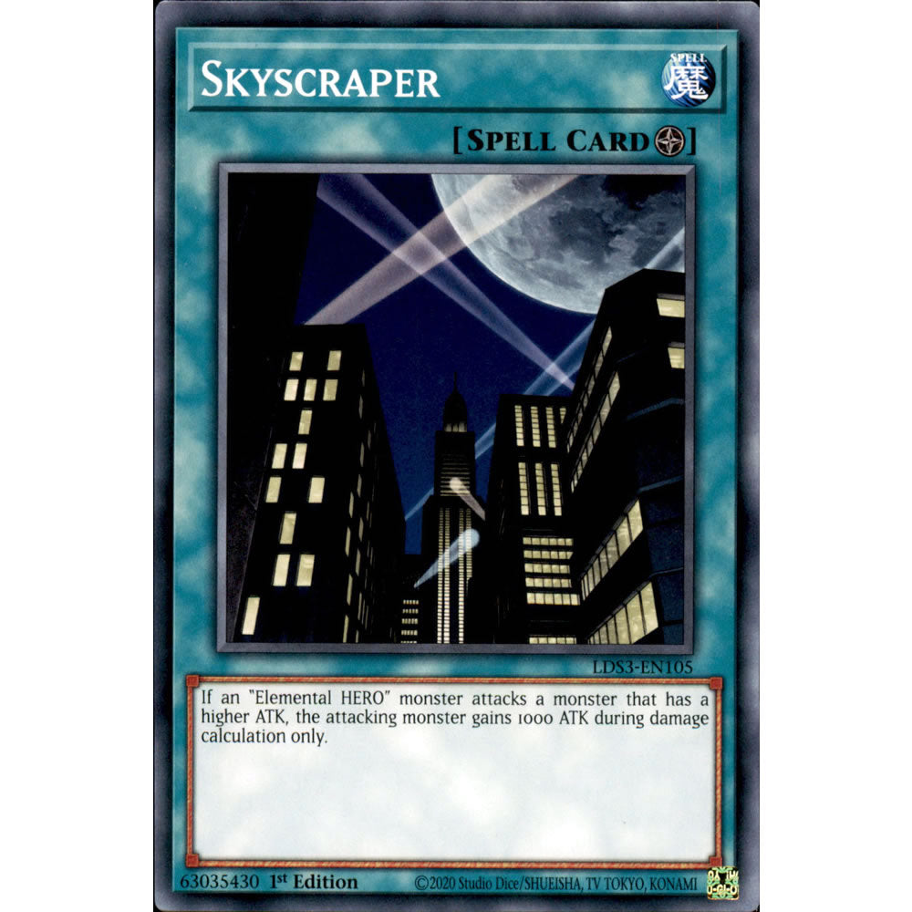 Skyscraper LDS3-EN105 Yu-Gi-Oh! Card from the Legendary Duelists: Season 3 Set