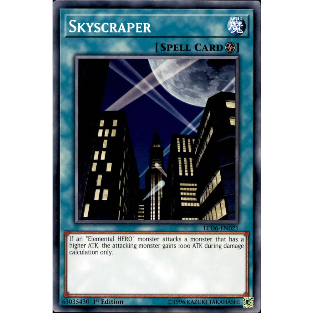 Skyscraper LED6-EN021 Yu-Gi-Oh! Card - Deckboosters Skyscraper LED6-EN021 Yu-Gi-Oh! Card - Deckboosters