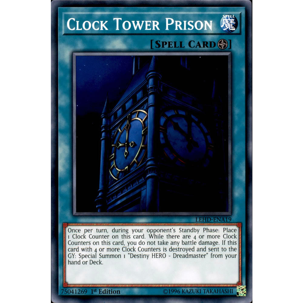 Clock Tower Prison LEHD-ENA19 Yu-Gi-Oh! Card Clock Tower Prison LEHD-ENA19 Yu-Gi-Oh! Card