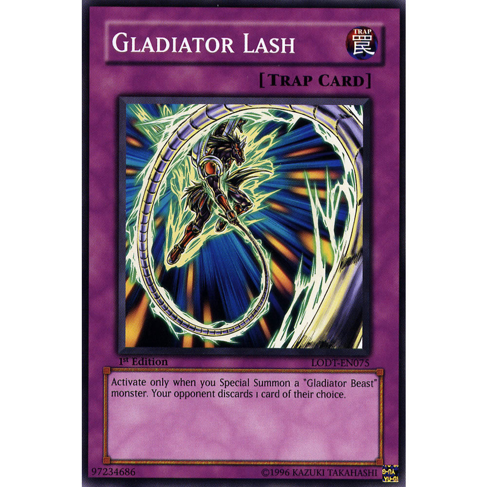 Gladiator Lash LODT-EN075 Yu-Gi-Oh! Card from the Light of Destruction Set