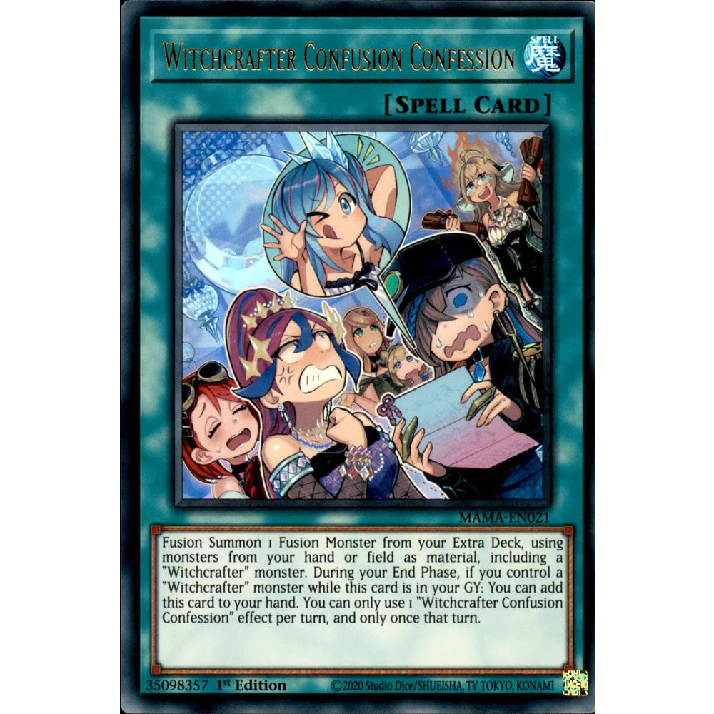 Witchcrafter Confusion Confession MAMA-EN021 Witchcrafter Confusion Confession MAMA-EN021