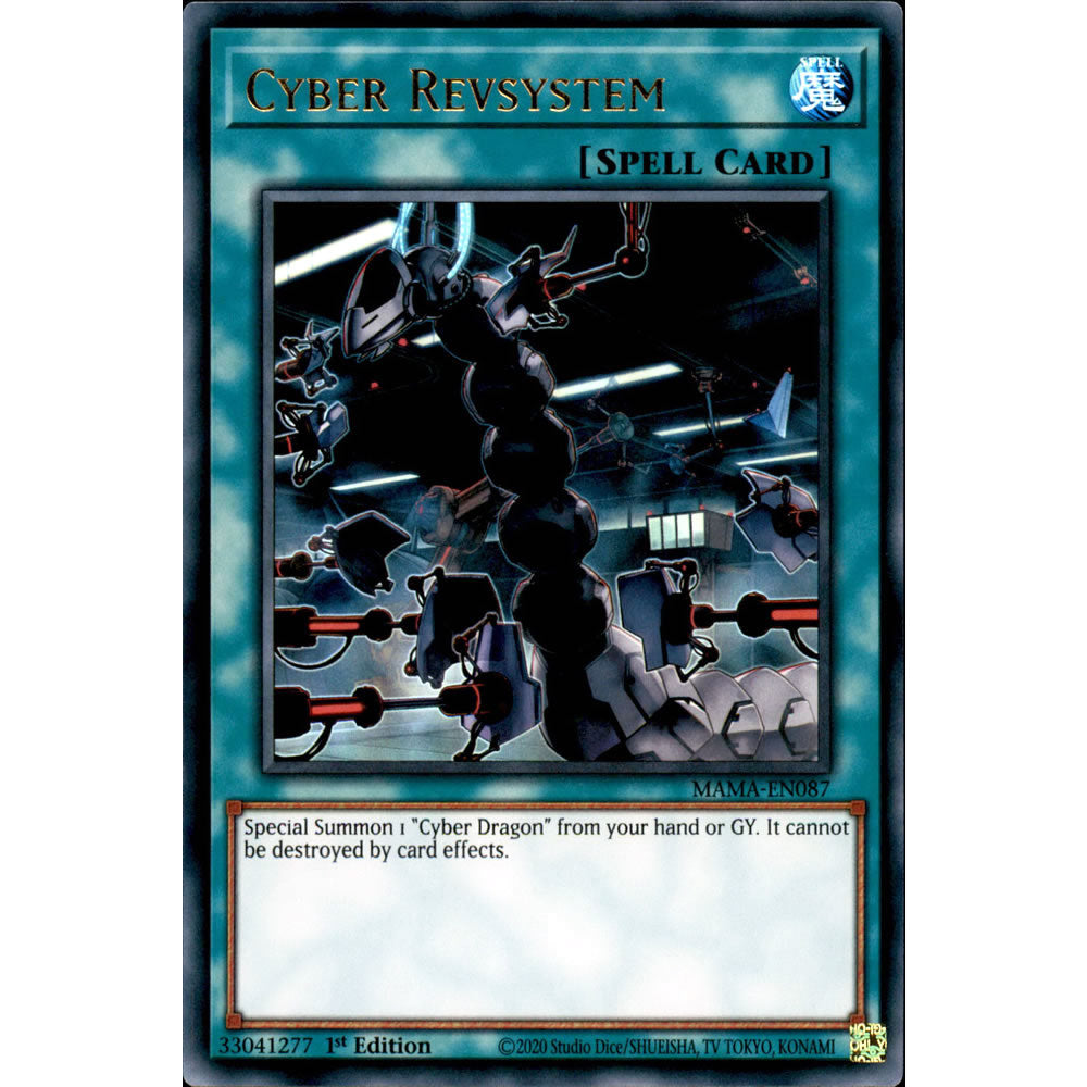 Cyber Revsystem MAMA-EN087 Yu-Gi-Oh! Card from the Magnificent Mavens Set