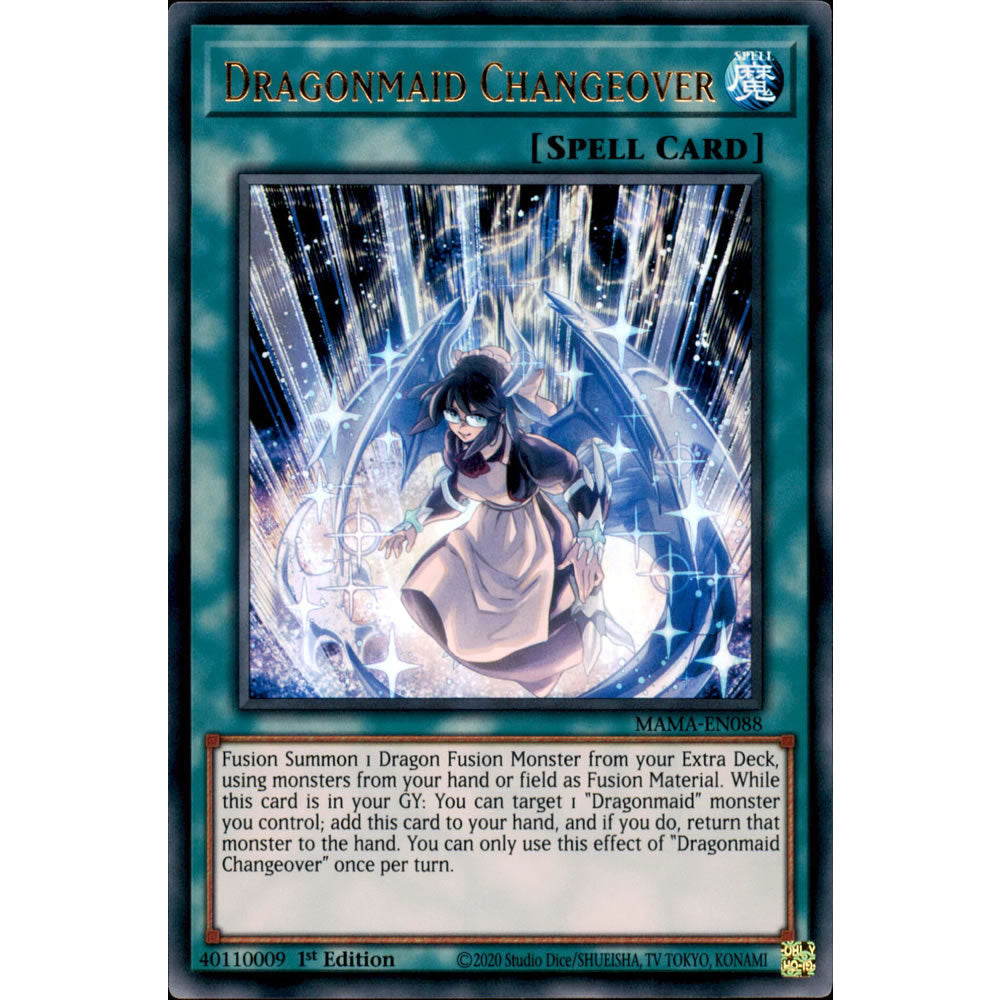 Dragonmaid Changeover MAMA-EN088 Yu-Gi-Oh! Card from the Magnificent Mavens Set