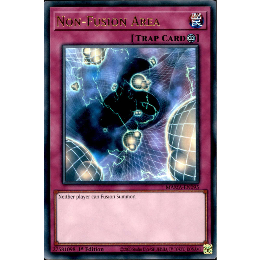 Non-Fusion Area MAMA-EN095 Yu-Gi-Oh! Card from the Magnificent Mavens Set