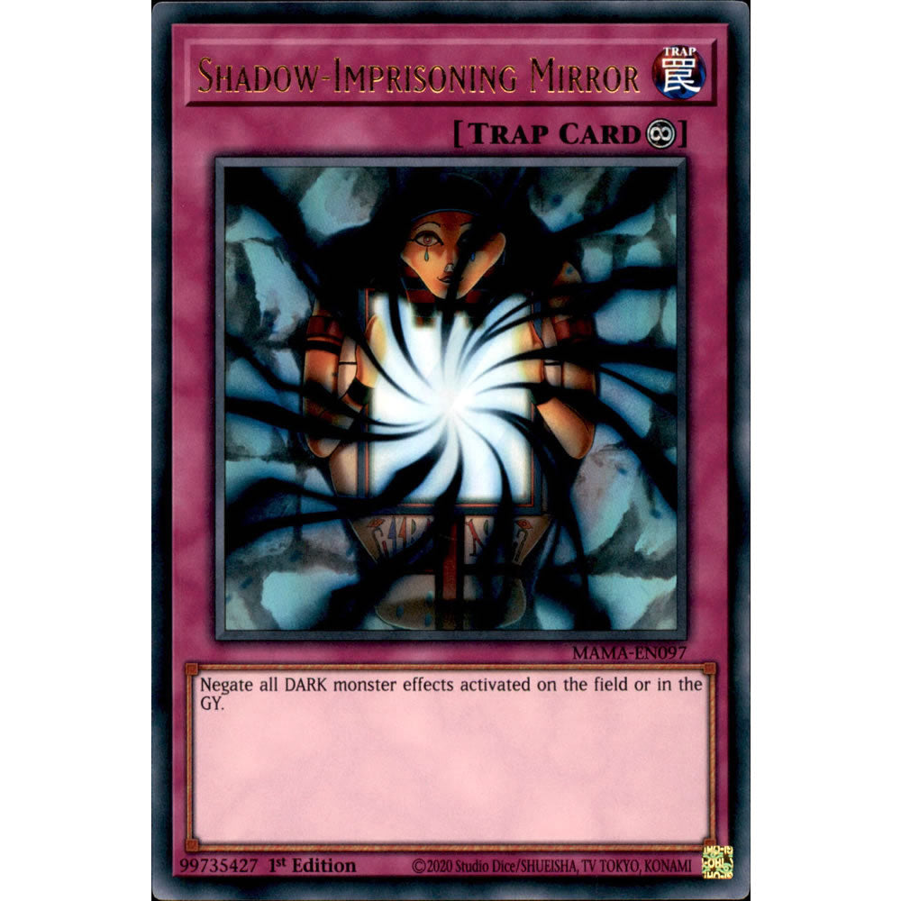 Shadow-Imprisoning Mirror MAMA-EN097 Yu-Gi-Oh! Card from the Magnificent Mavens Set