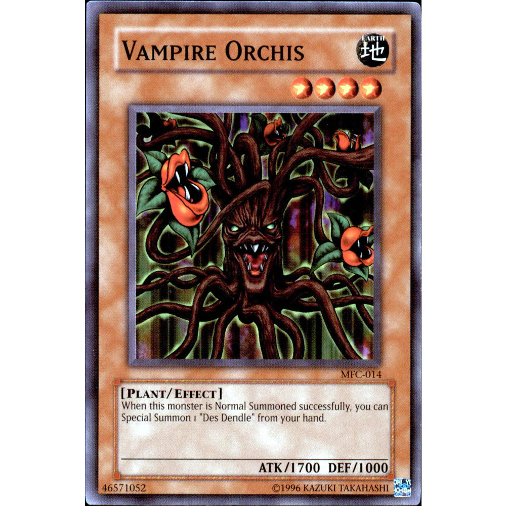 Vampire Orchis MFC-014 Yu-Gi-Oh! Card - Deckboosters Vampire Orchis MFC-014 Yu-Gi-Oh! Card - Deckboosters