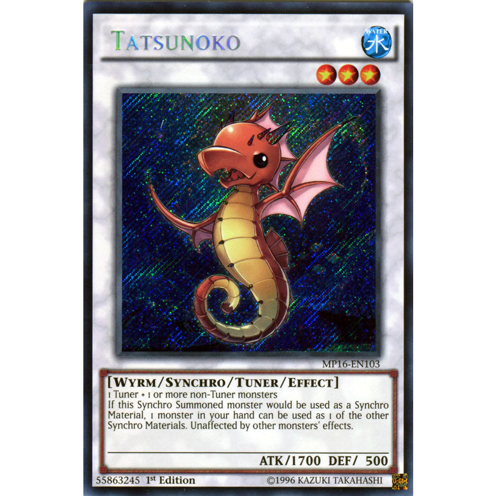 Tatsunoko MP16-EN103 Yu-Gi-Oh! Card from the Mega Tin 2016 Mega Pack Set