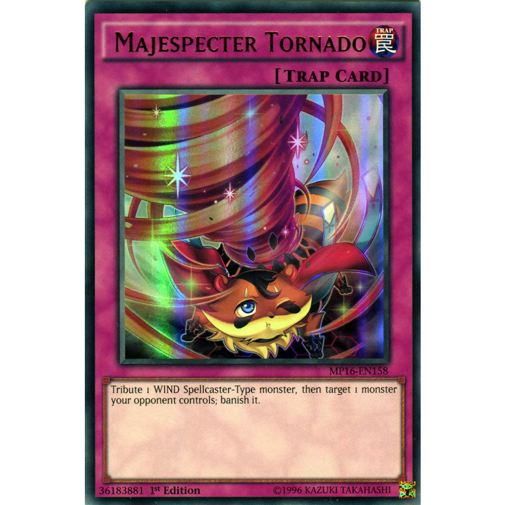 Majespecter Tornado MP16-EN158 Yu-Gi-Oh! Card from the Mega Tin 2016 Mega Pack Set