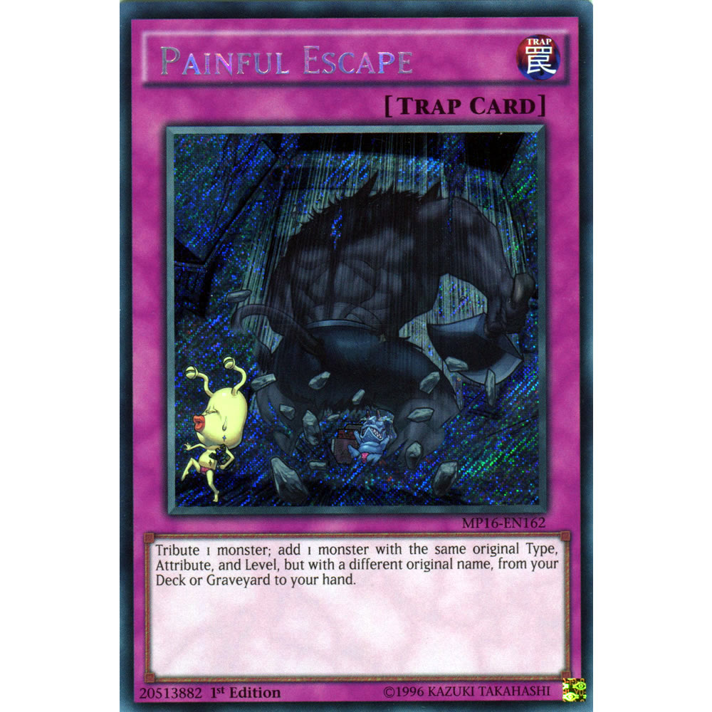 Painful Escape MP16-EN162 Yu-Gi-Oh! Card from the Mega Tin 2016 Mega Pack Set