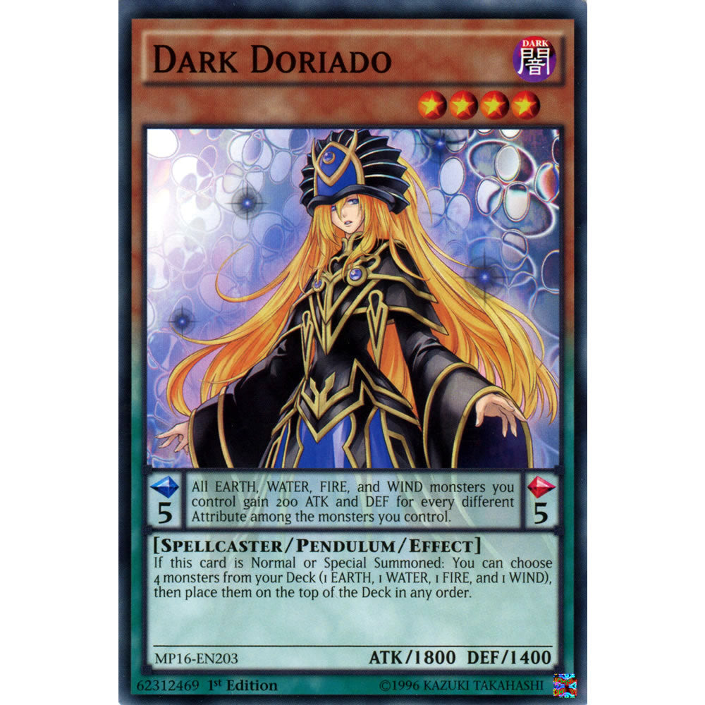 Dark Doriado MP16-EN203 Yu-Gi-Oh! Card from the Mega Tin 2016 Mega Pack Set