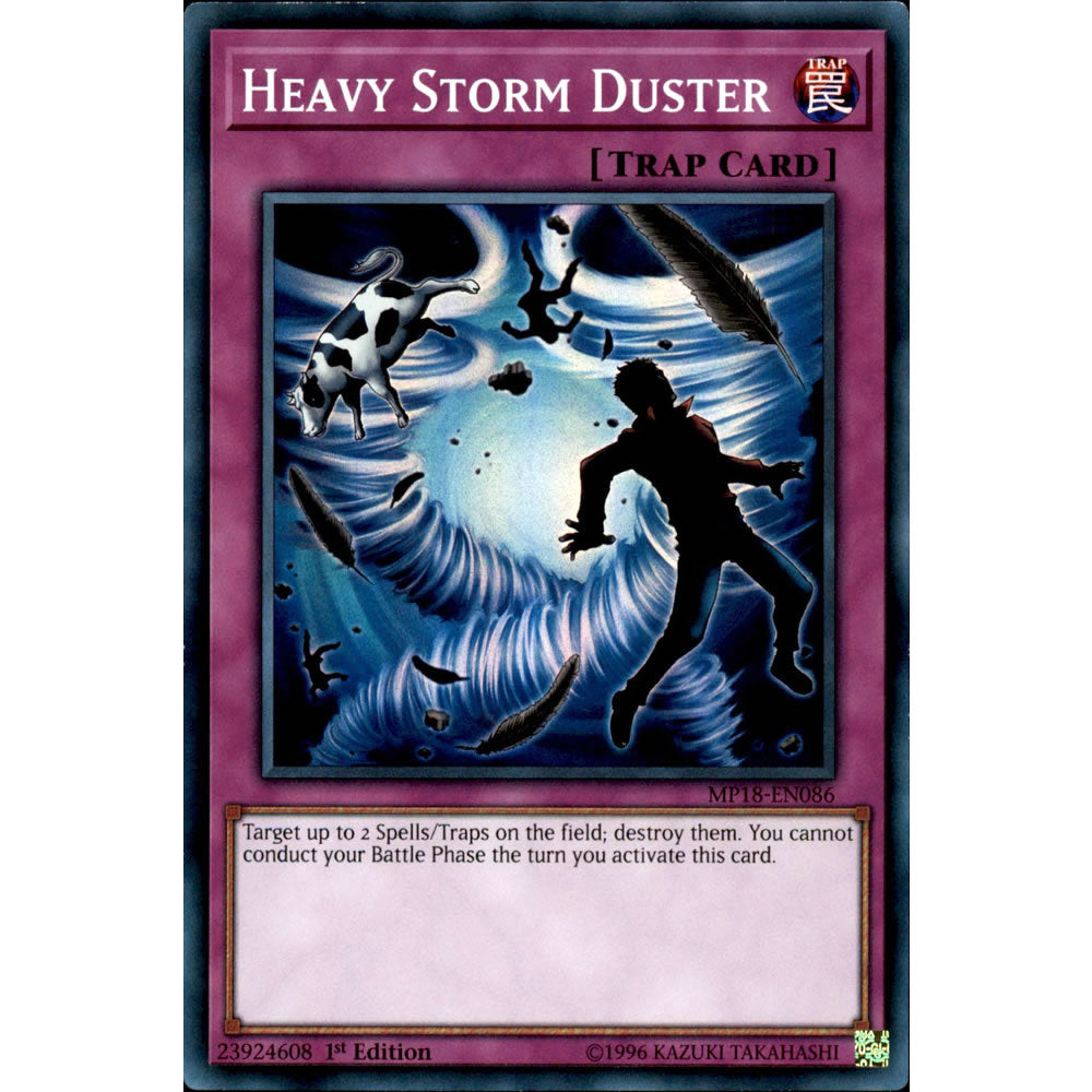 Heavy Storm Duster MP18-EN086 Yu-Gi-Oh! Card from the Mega Tin 2018 Mega Pack Set