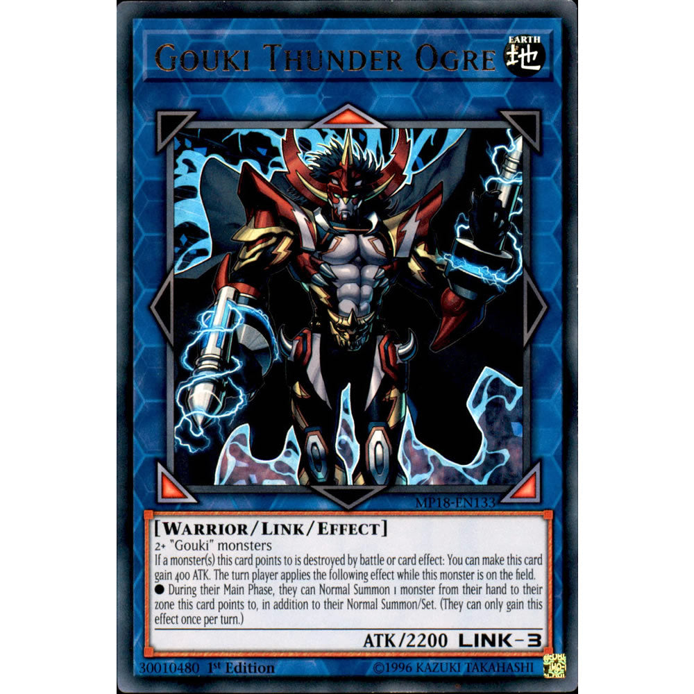 Gouki Thunder Ogre MP18-EN133 Yu-Gi-Oh! Card from the Mega Tin 2018 Mega Pack Set
