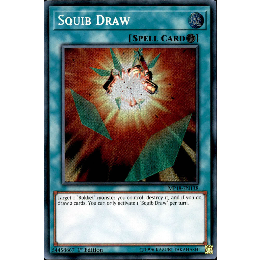 Squib Draw MP18-EN138 Yu-Gi-Oh! Card from the Mega Tin 2018 Mega Pack Set