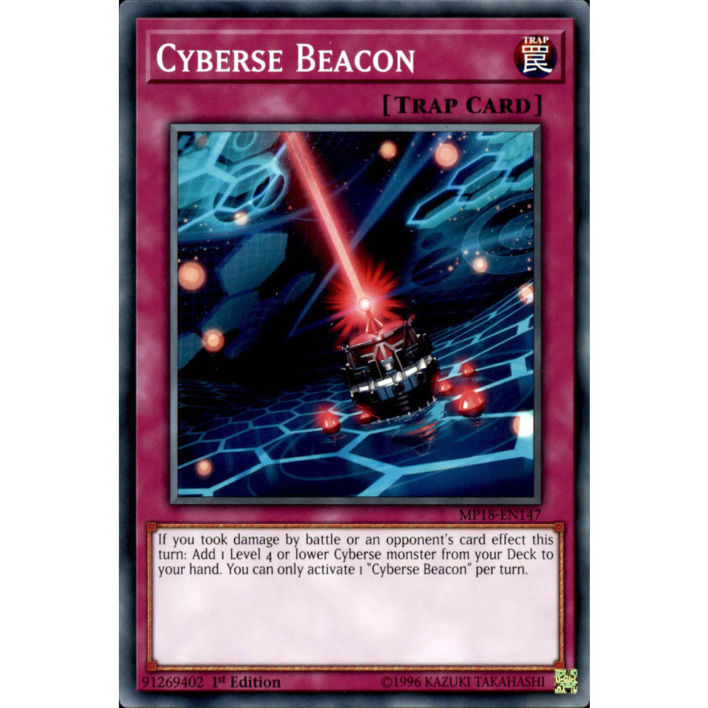 Cyberse Beacon MP18-EN147 Yu-Gi-Oh! Card from the Mega Tin 2018 Mega Pack Set