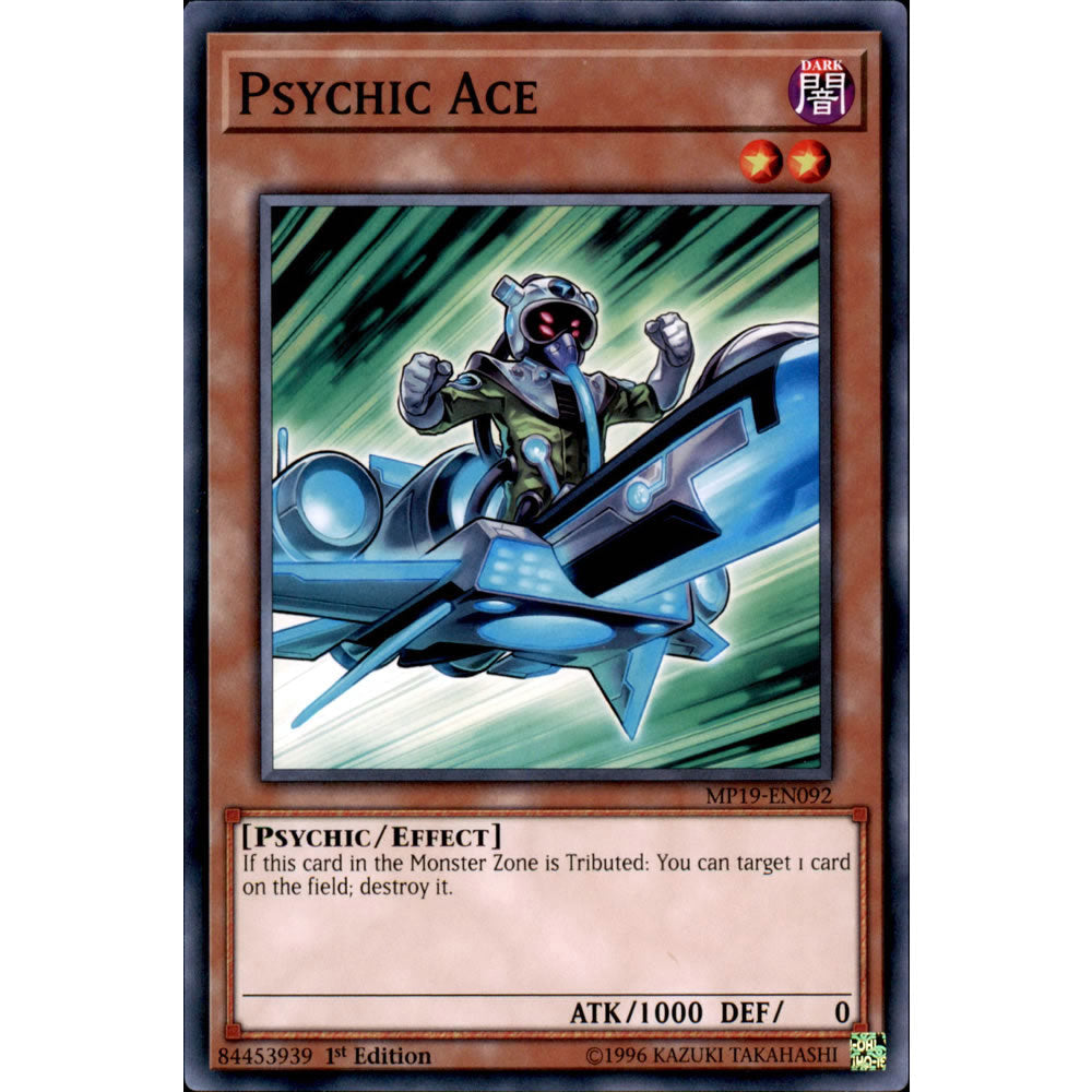 Psychic Ace MP19-EN092 Yu-Gi-Oh! Card from the Mega Tin 2019 Mega Pack Set