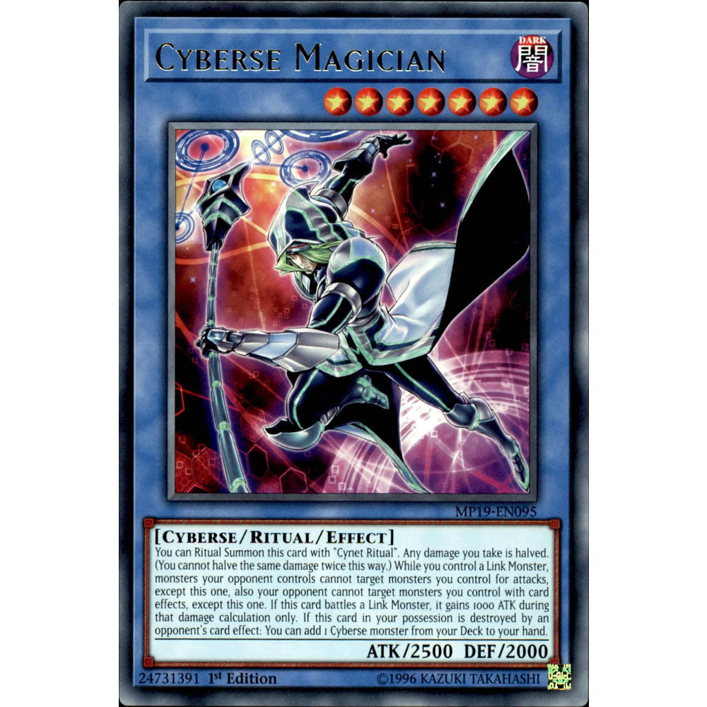 Cyberse Magician MP19-EN095 Yu-Gi-Oh! Card from the Mega Tin 2019 Mega Pack Set