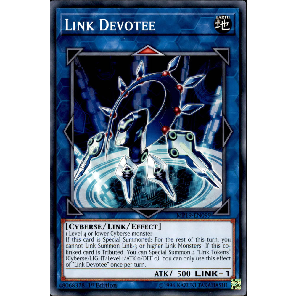 Link Devotee MP19-EN099 Yu-Gi-Oh! Card from the Mega Tin 2019 Mega Pack Set