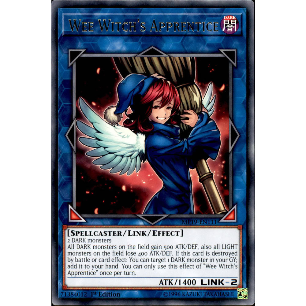 Wee Witch's Apprentice MP19-EN111 Yu-Gi-Oh! Card from the Mega Tin 2019 Mega Pack Set