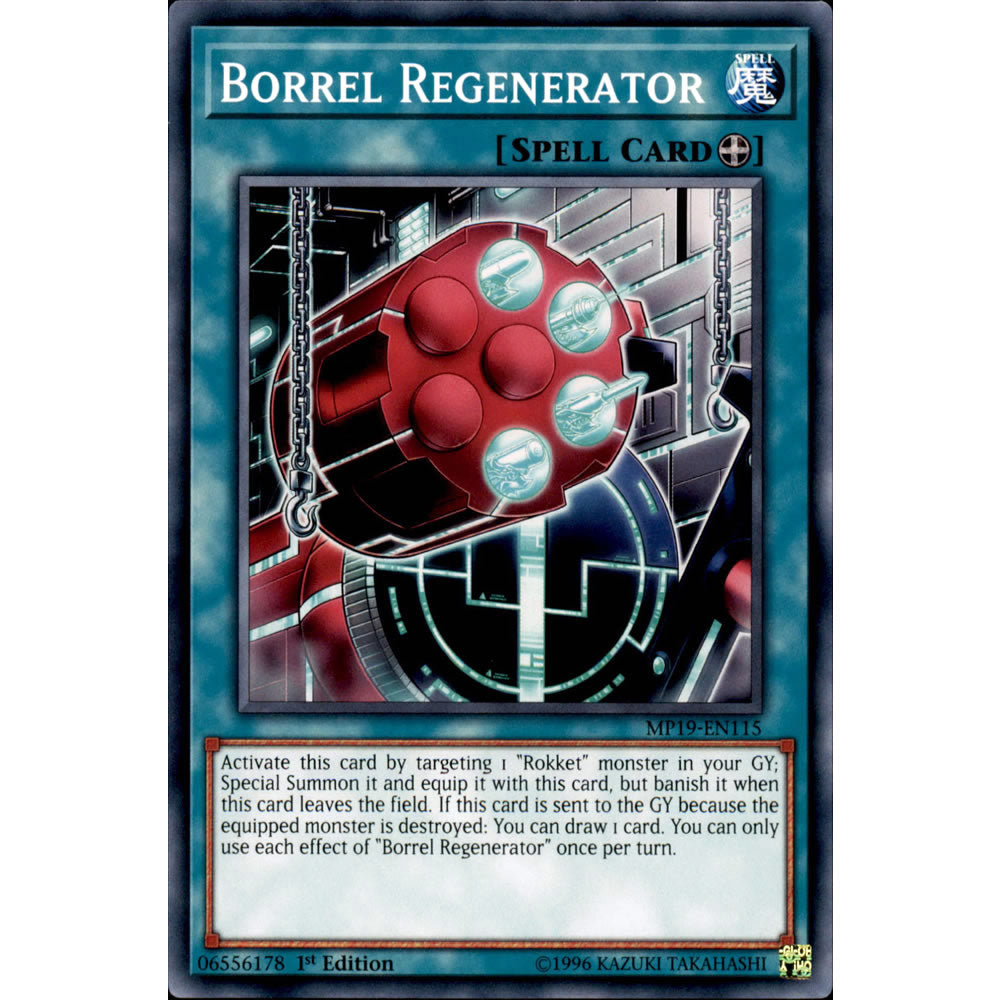 Borrel Regenerator MP19-EN115 Yu-Gi-Oh! Card from the Mega Tin 2019 Mega Pack Set