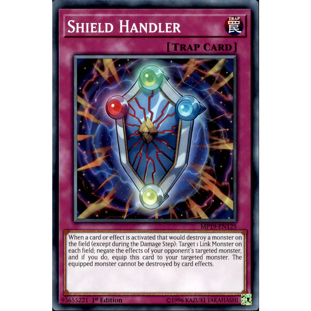 Shield Handler MP19-EN125 Yu-Gi-Oh! Card from the Mega Tin 2019 Mega Pack Set