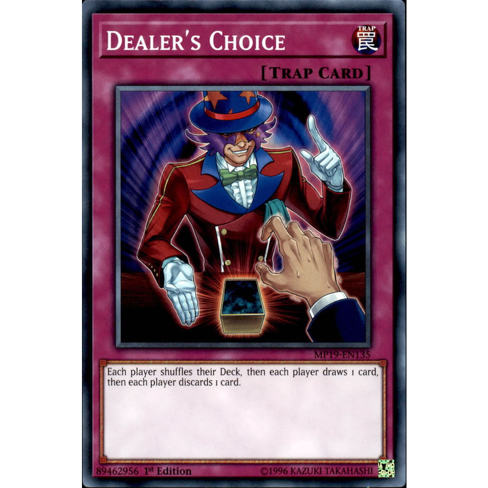 Dealer's Choice MP19-EN135 Yu-Gi-Oh! Card from the Mega Tin 2019 Mega Pack Set