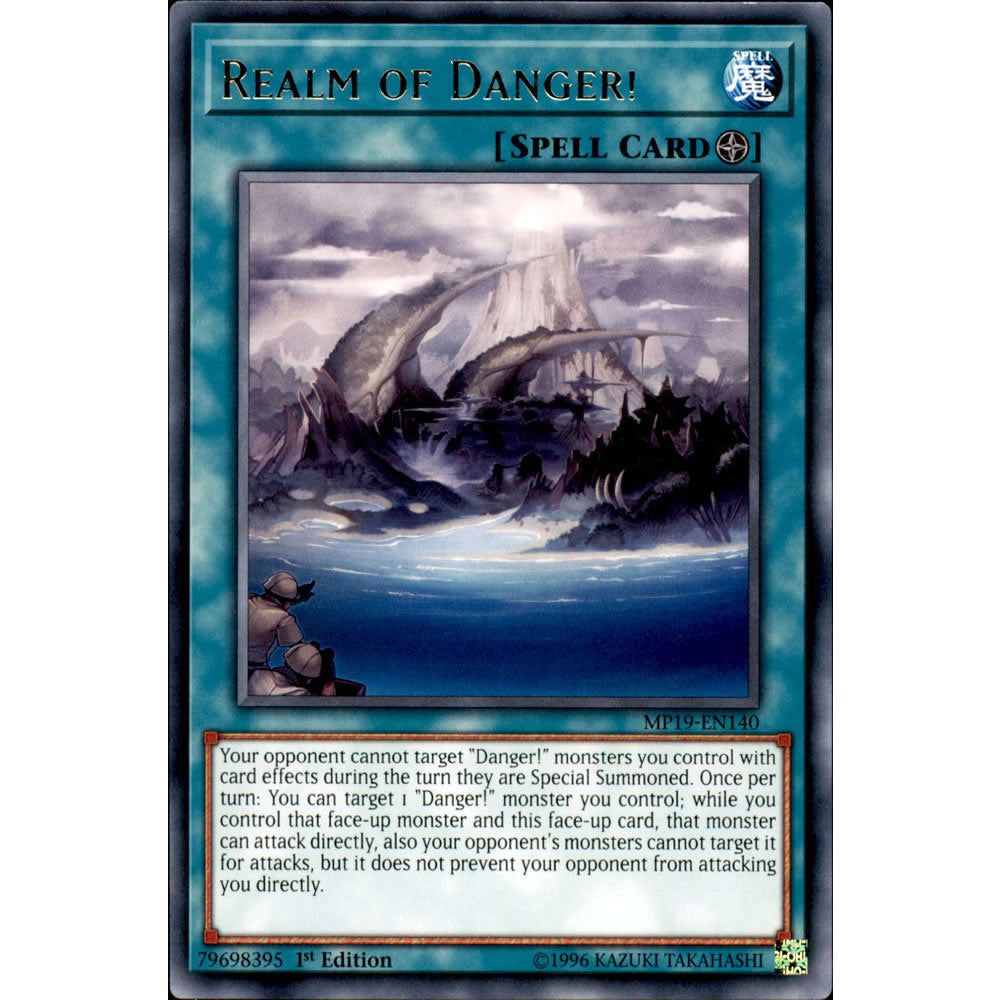 Realm of Danger! MP19-EN140 Yu-Gi-Oh! Card from the Mega Tin 2019 Mega Pack Set