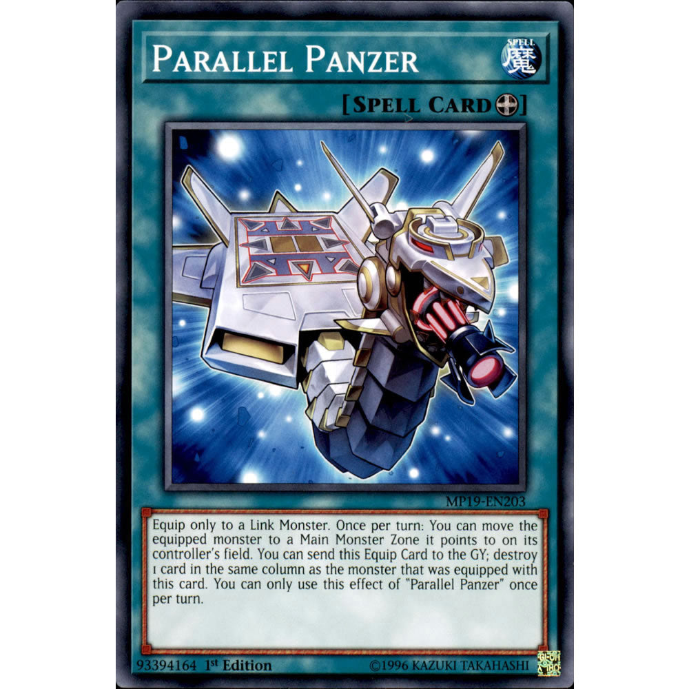 Parallel Panzer MP19-EN203 Yu-Gi-Oh! Card from the Mega Tin 2019 Mega Pack Set