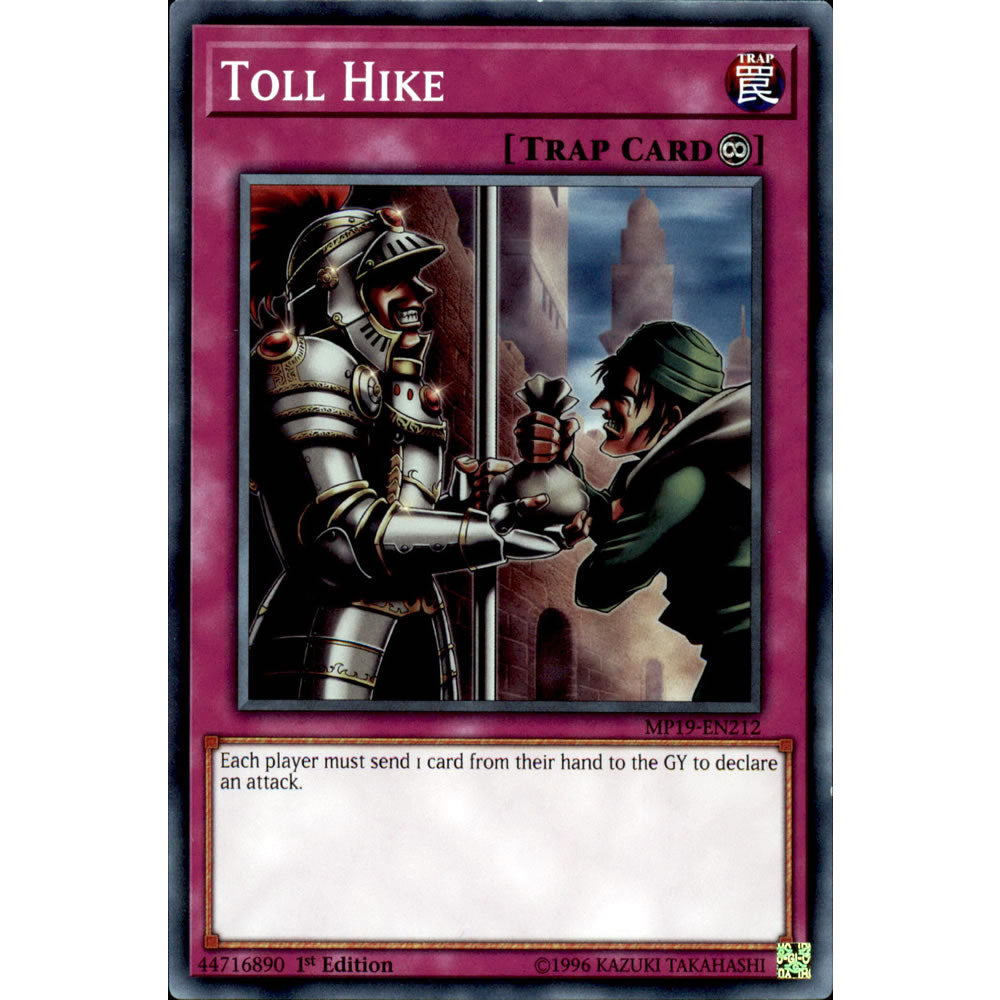 Toll Hike MP19-EN212 Yu-Gi-Oh! Card from the Mega Tin 2019 Mega Pack Set