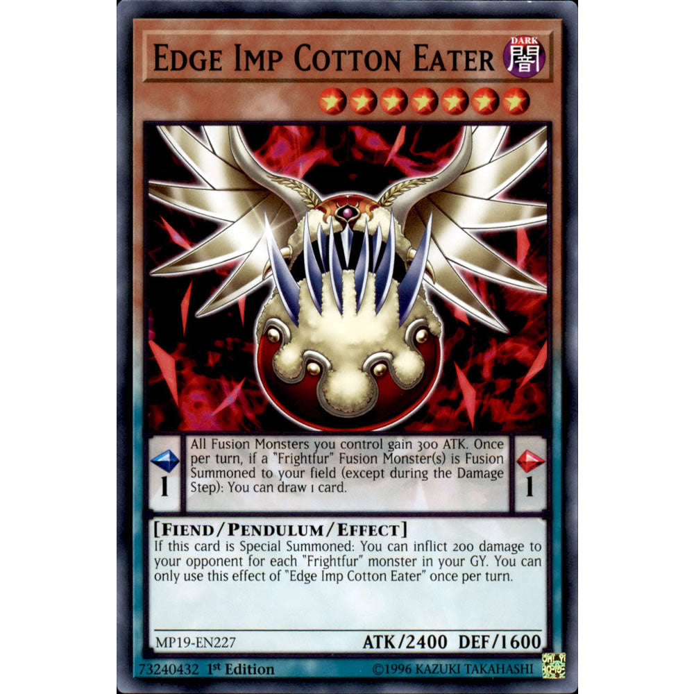 Edge Imp Cotton Eater MP19-EN227 Yu-Gi-Oh! Card from the Mega Tin 2019 Mega Pack Set