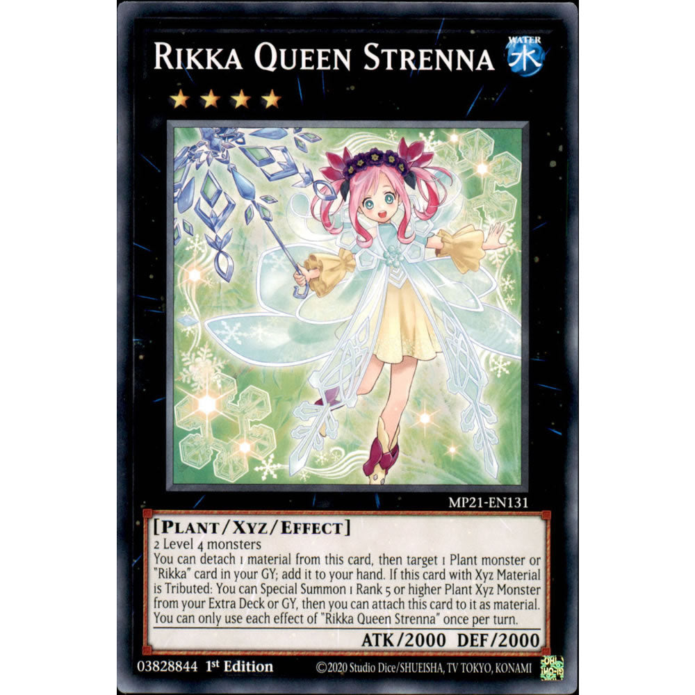 Rikka Queen Strenna MP21-EN131 Yu-Gi-Oh! Card from the Mega Tin 2021 Mega Pack Set
