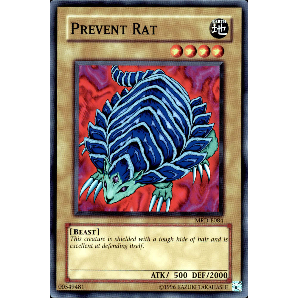 Prevent Rat MRD-084 Yu-Gi-Oh! Card from the Metal Raiders Set