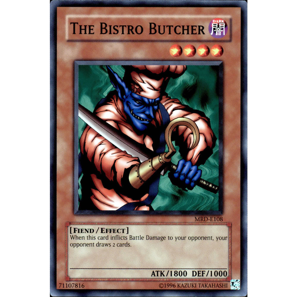 The Bistro Butcher MRD-108 Yu-Gi-Oh! Card from the Metal Raiders Set