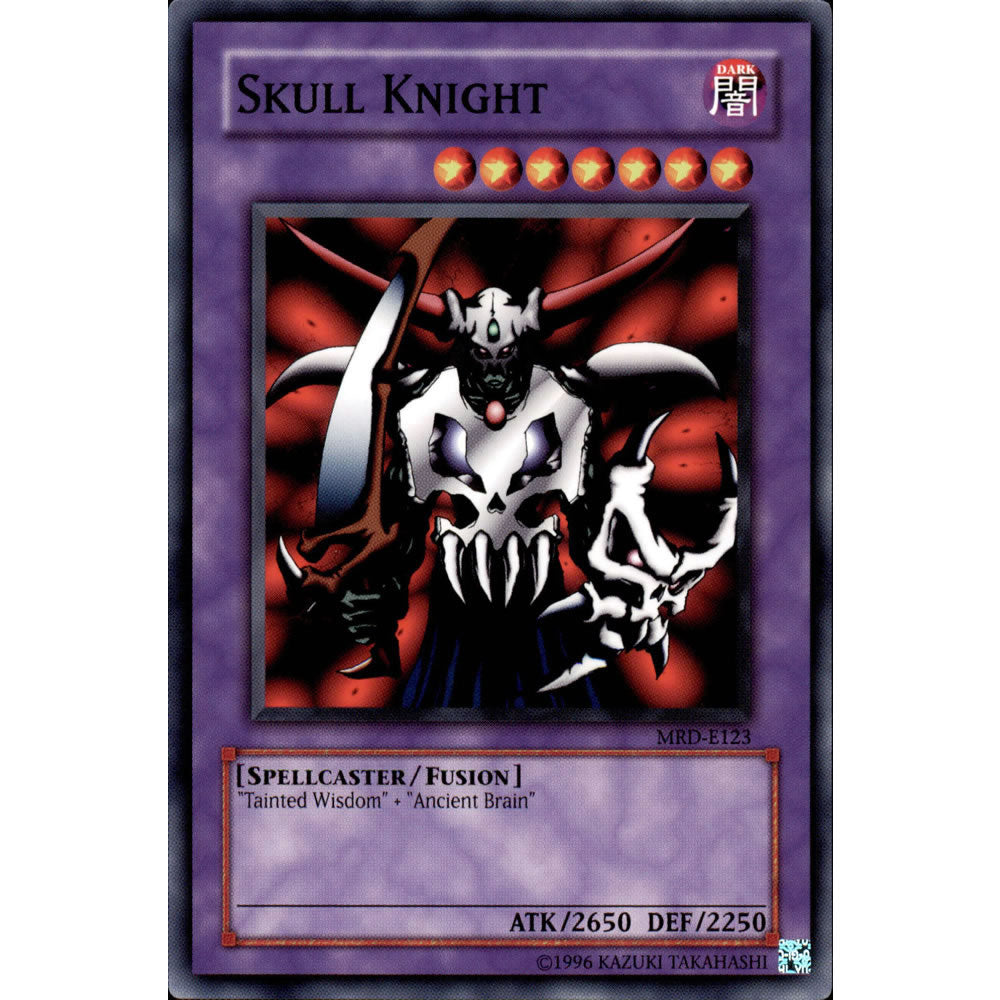 Skull Knight MRD-123 Yu-Gi-Oh! Card from the Metal Raiders Set
