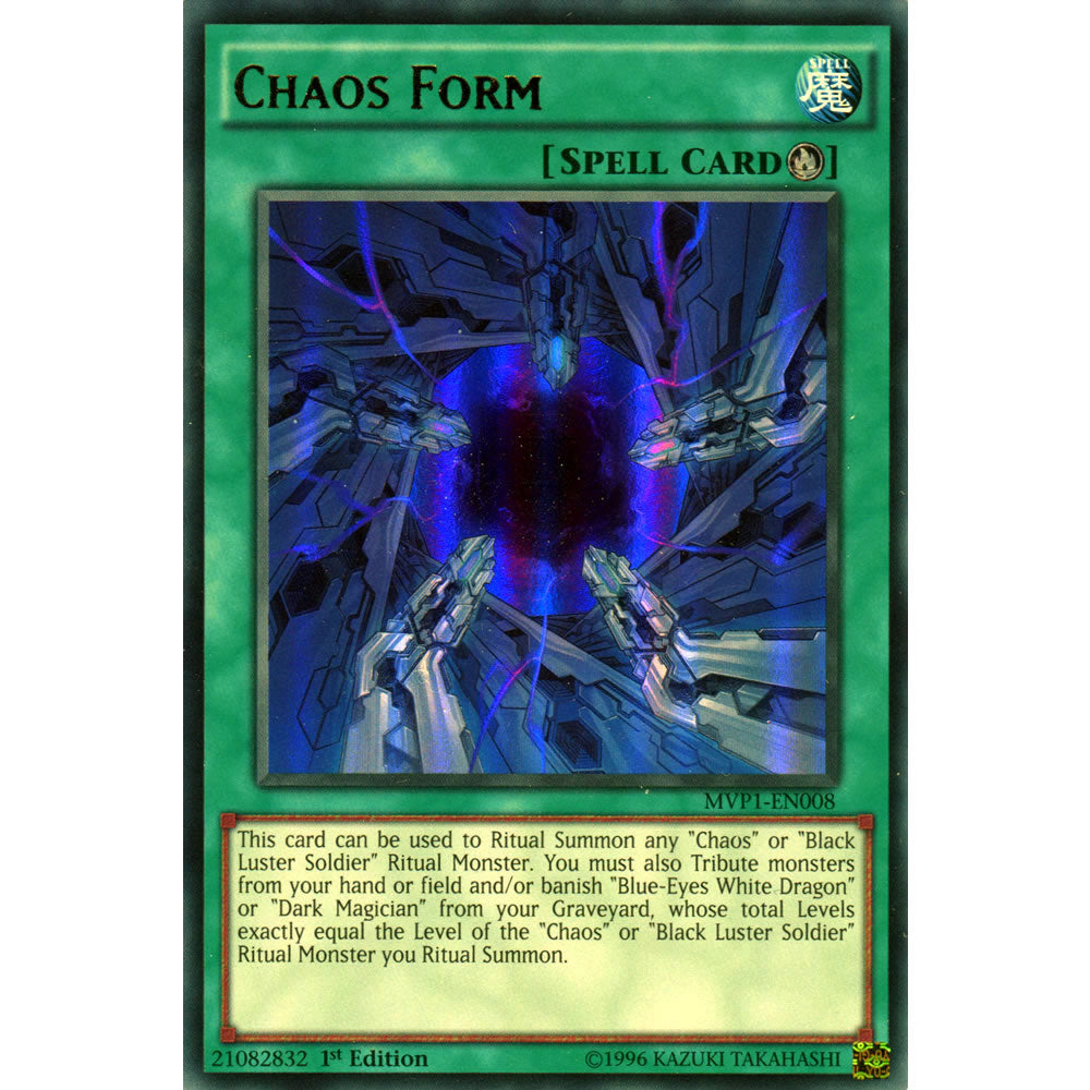 Chaos Form MVP1-EN008 Yu-Gi-Oh! Card - Deckboosters Chaos Form MVP1-EN008 Yu-Gi-Oh! Card - Deckboosters