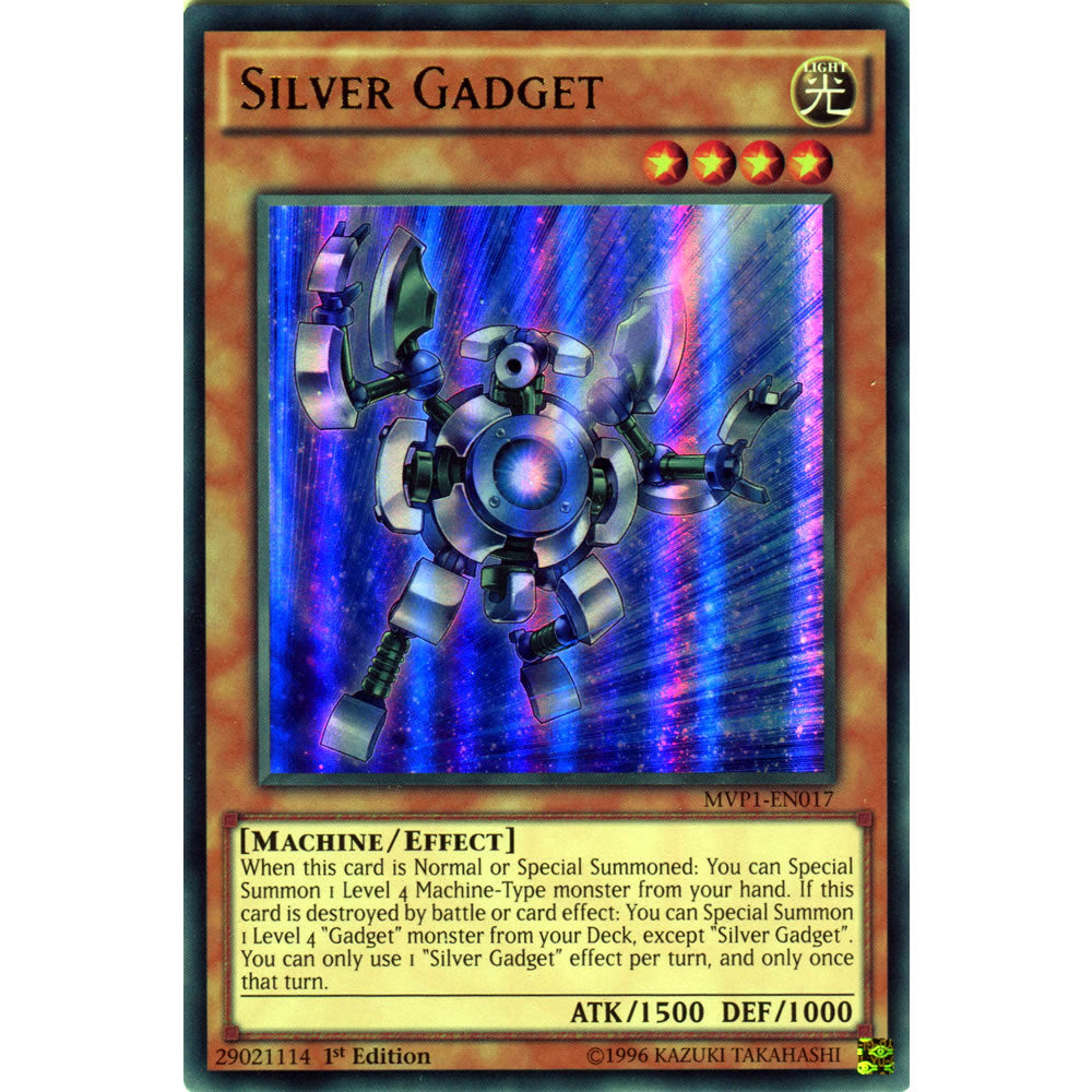 Silver Gadget MVP1-EN017 Yu-Gi-Oh! Card - Deckboosters Silver Gadget MVP1-EN017 Yu-Gi-Oh! Card - Deckboosters