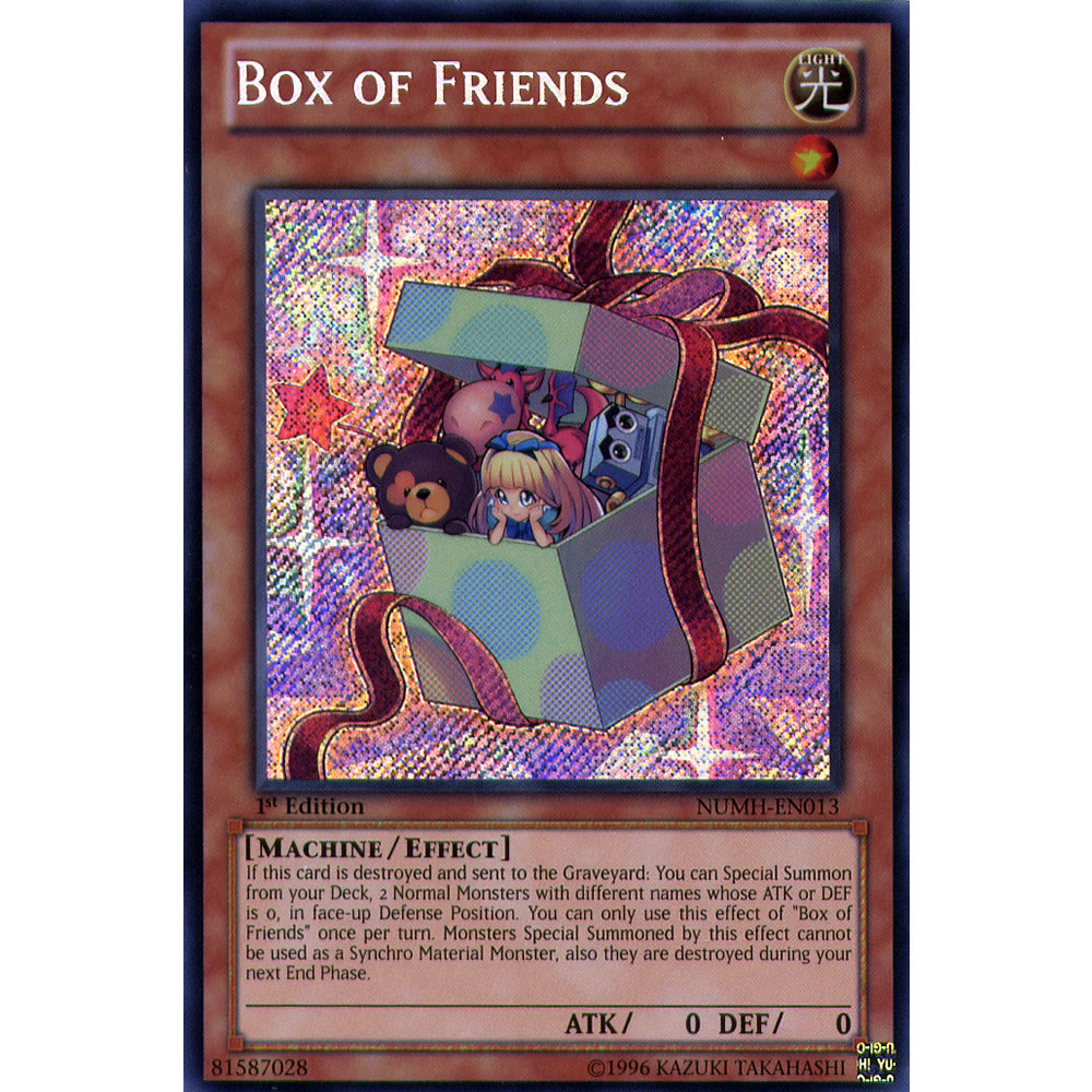 Box of Friends NUMH-EN013 Yu-Gi-Oh! Card - Deckboosters Box of Friends NUMH-EN013 Yu-Gi-Oh! Card - Deckboosters