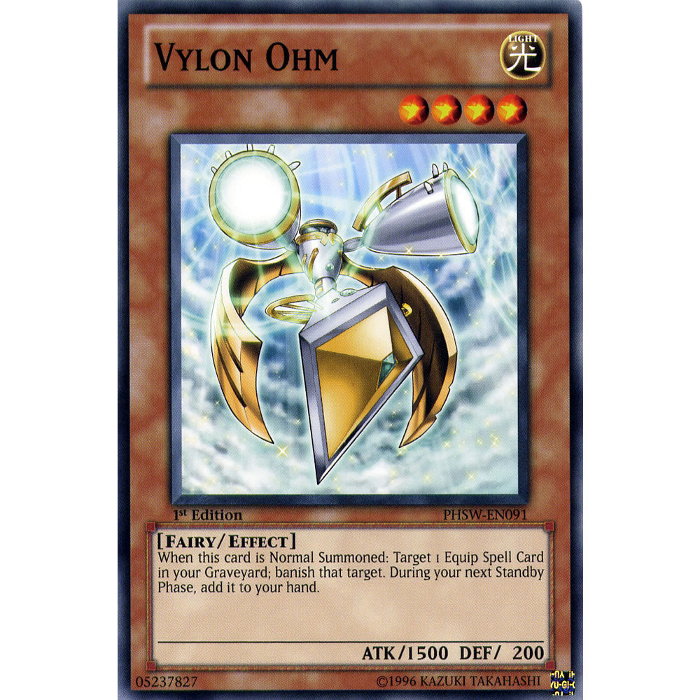 Vylon Ohm PHSW-EN091 Yu-Gi-Oh! Card from the Photon Shockwave Set