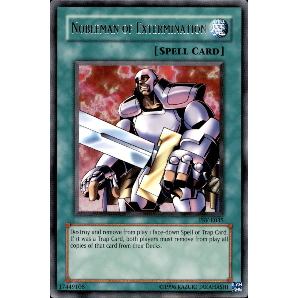 Nobleman of Extermination PSV-035 Yu-Gi-Oh! Card from the Pharaoh's Servant Set