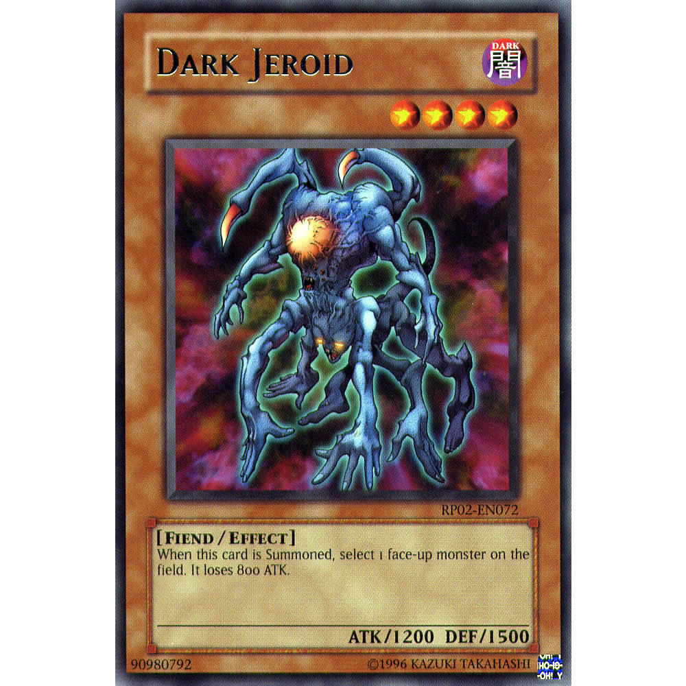 Dark Jeroid RP02-EN072 Yu-Gi-Oh! Card from the Retro Pack 2 Set