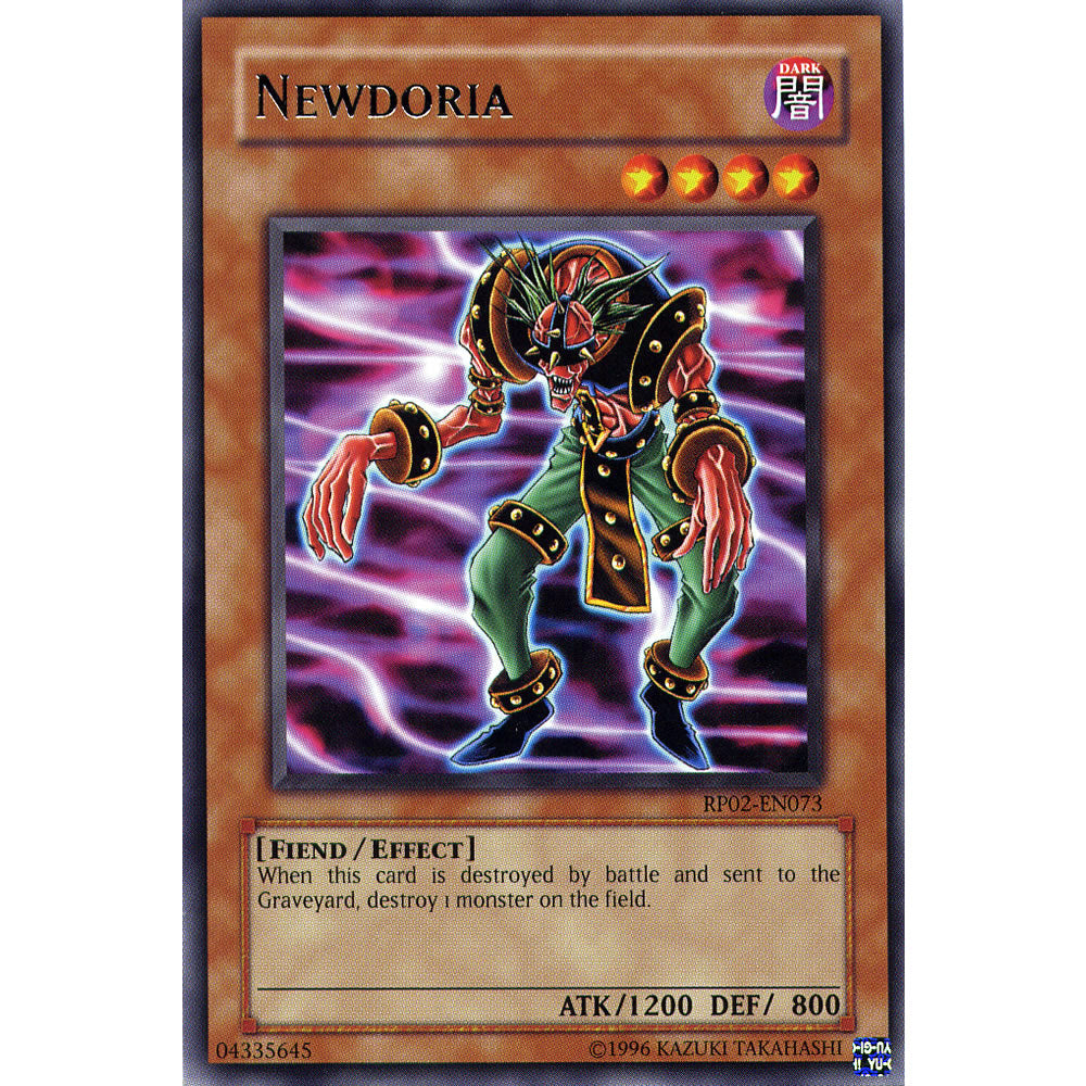 Newdoria RP02-EN073 Yu-Gi-Oh! Card from the Retro Pack 2 Set