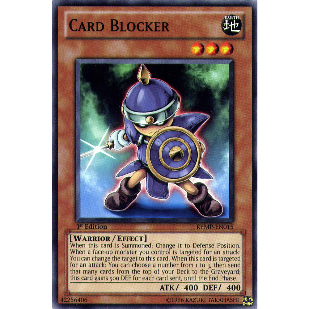 Card Blocker RYMP-EN015 Yu-Gi-Oh! Card - Deckboosters Card Blocker RYMP-EN015 Yu-Gi-Oh! Card - Deckboosters