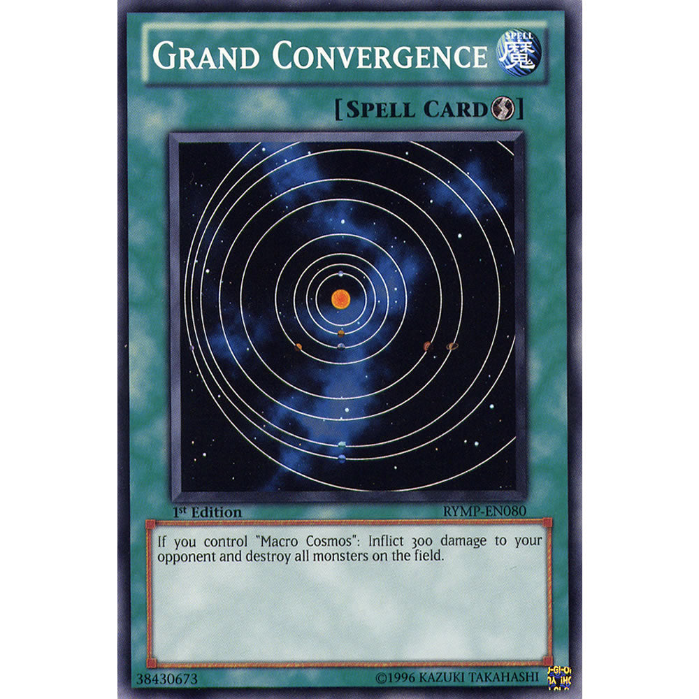 Grand Convergence RYMP-EN080 Yu-Gi-Oh! Card from the Ra Yellow Mega Pack Set