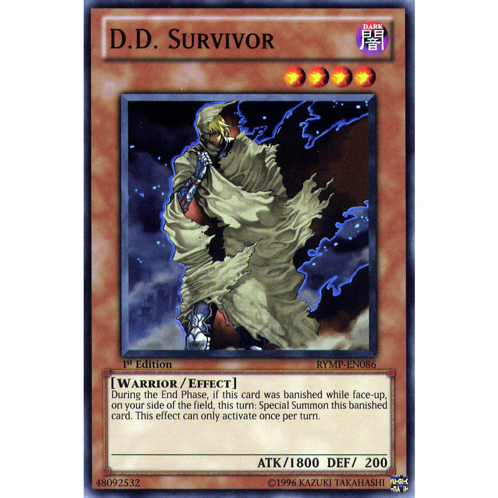 D.D. Survivor RYMP-EN086 Yu-Gi-Oh! Card from the Ra Yellow Mega Pack Set