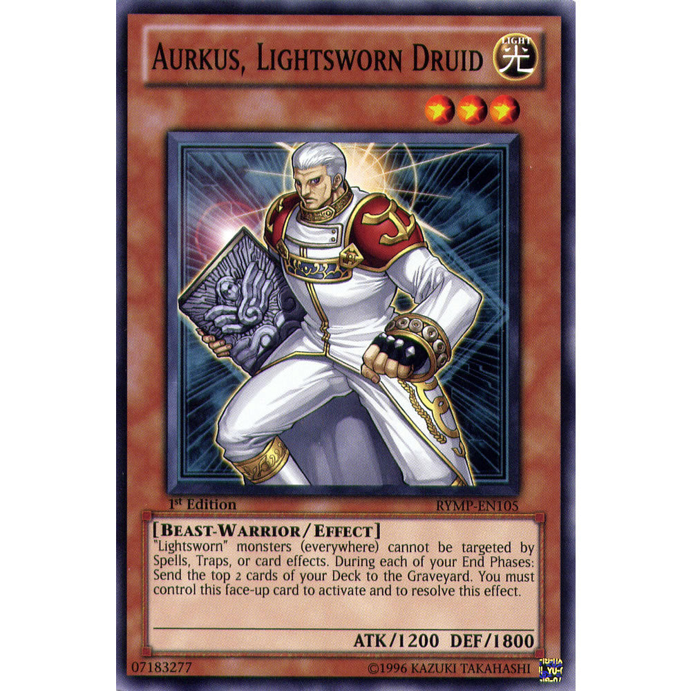 Aurkus, Lightsworn Druid RYMP-EN105 Yu-Gi-Oh! Card from the Ra Yellow Mega Pack Set