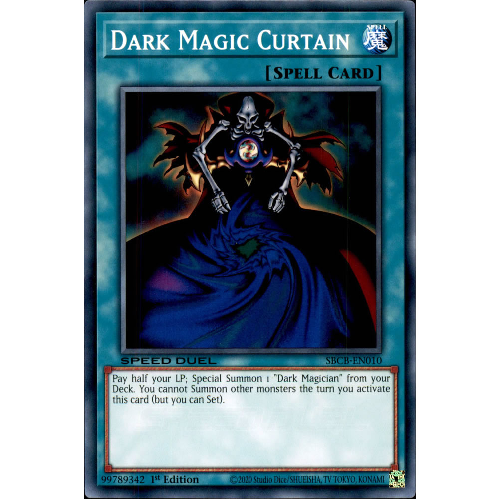 Dark Magic Curtain SBCB-EN010 Yu-Gi-Oh! Card from the Speed Duel: Battle City Set