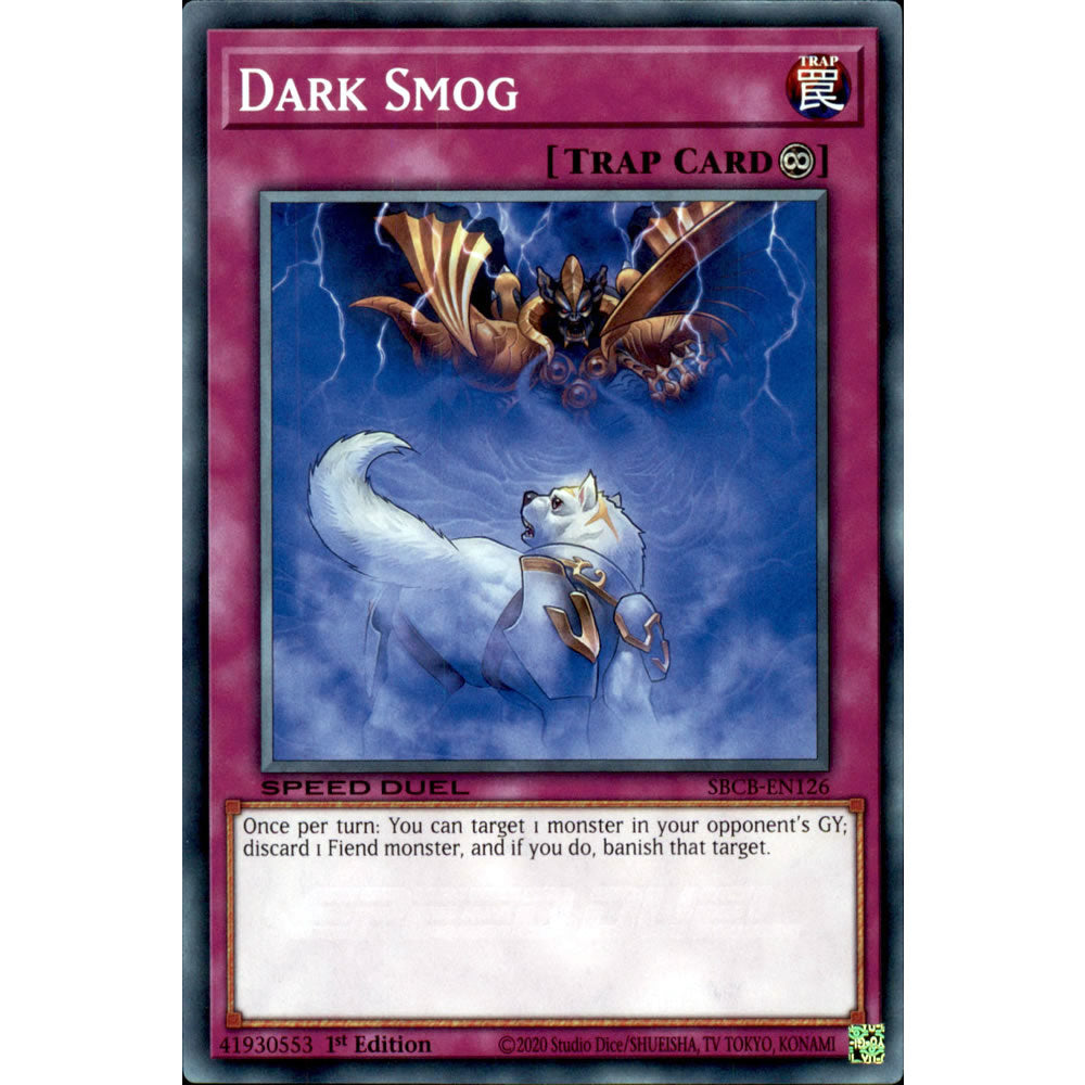 Dark Smog SBCB-EN126 Yu-Gi-Oh! Card from the Speed Duel: Battle City Set