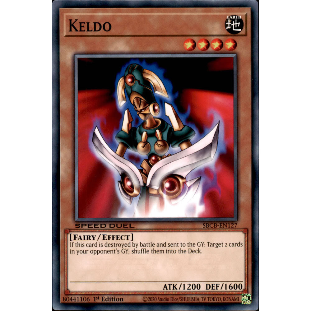 Keldo SBCB-EN127 Yu-Gi-Oh! Card from the Speed Duel: Battle City Set