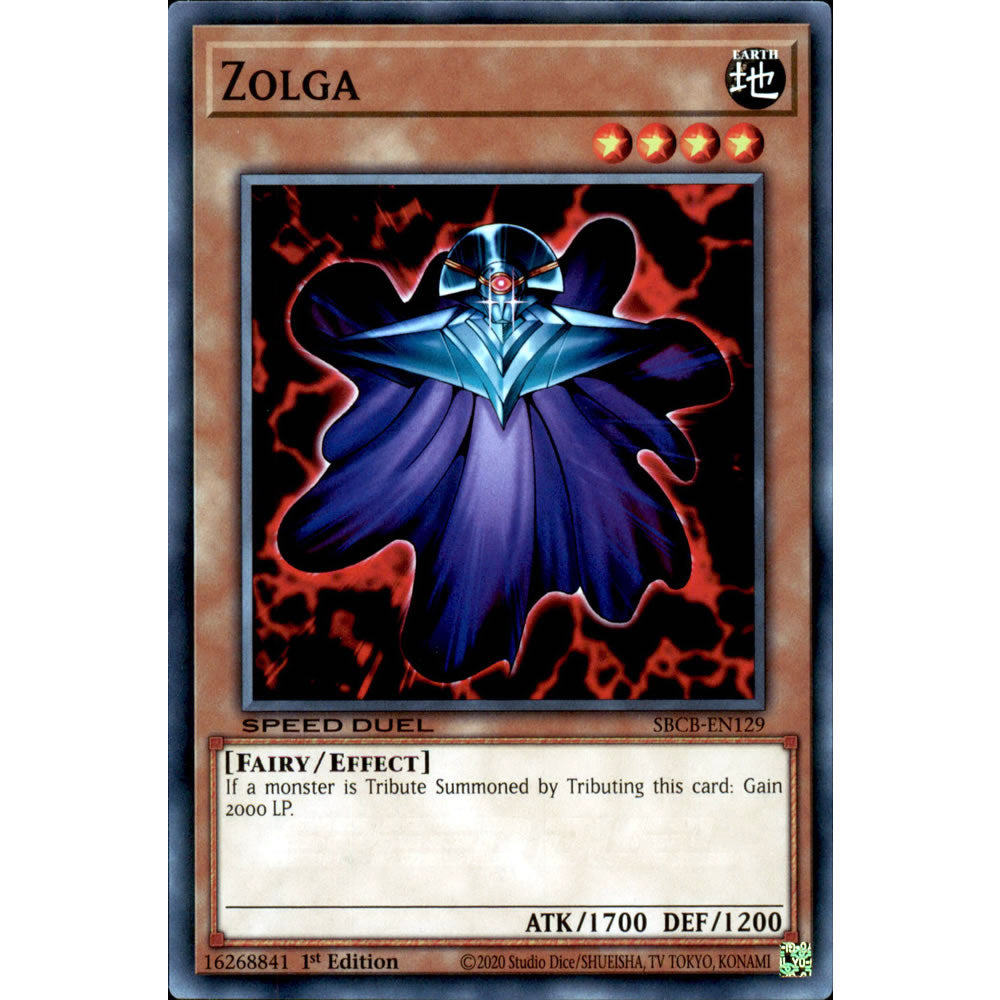 Zolga SBCB-EN129 Yu-Gi-Oh! Card from the Speed Duel: Battle City Set