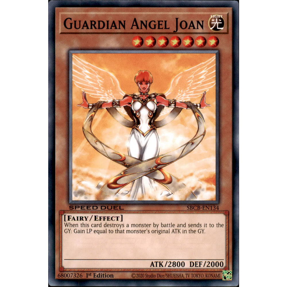 Guardian Angel Joan SBCB-EN134 Yu-Gi-Oh! Card from the Speed Duel: Battle City Set